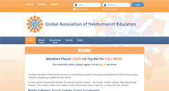 Desktop Screenshot of gane-educators.org